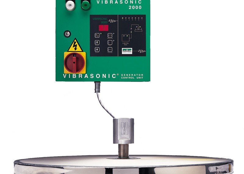 Ultrasonic sieve to eliminate mesh blinding